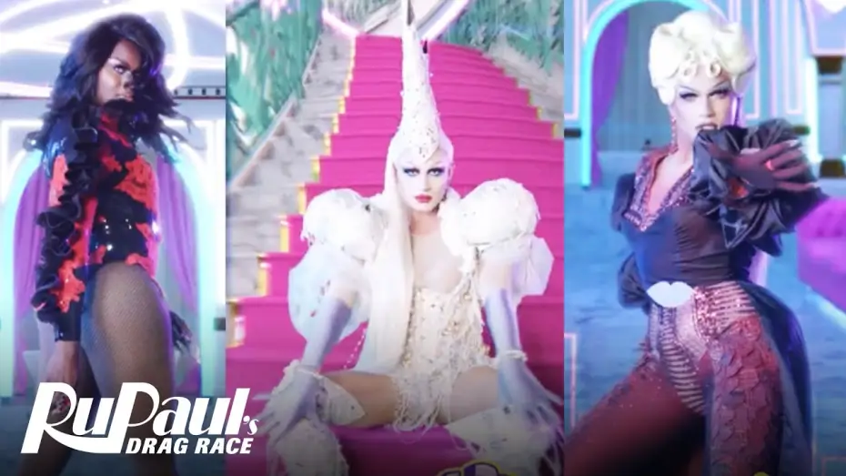 Видео к сериалу Королевские гонки РуПола — Meet the Queens Season 13 👑💄 RuPaul’s Drag Race #Shorts