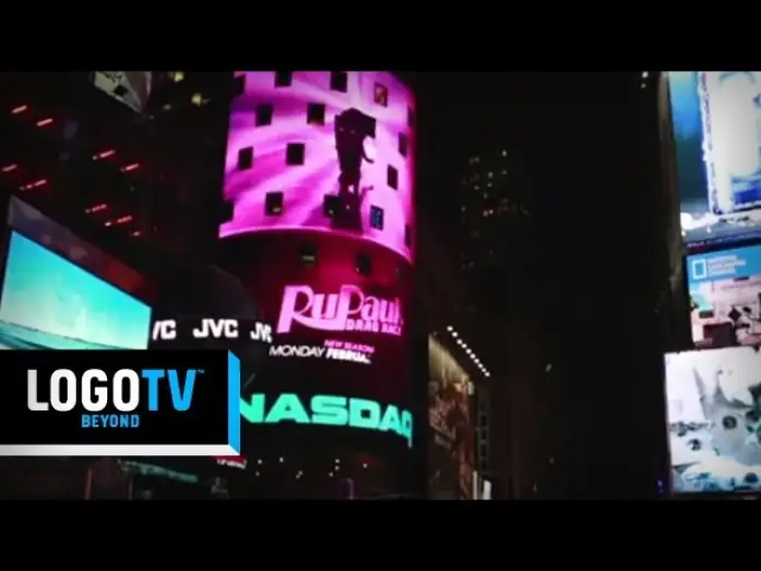Видео к сериалу Королевские гонки РуПола — RuPaul's Drag Race Season 6 Billboards In Times Square - LogoTV