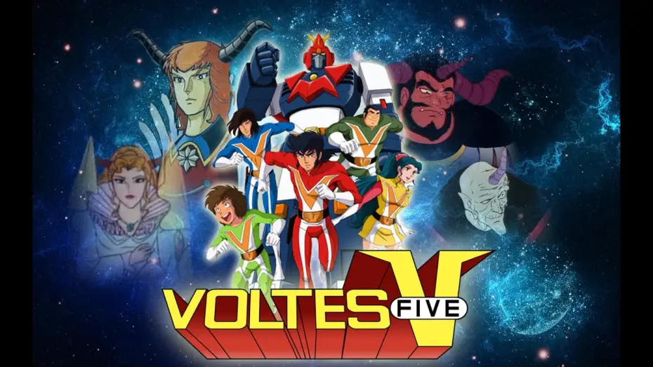Видео к сериалу Суперэлектромагнитная машина Вольтес V — Opening | Voltes V no Uta - Mitsuko Horie, Koorogi '73, and Columbia Cradle Association [Subtitled]