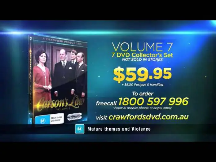 Видео к сериалу Carson's Law — Сезон 2 — Carson's Law Volume 7