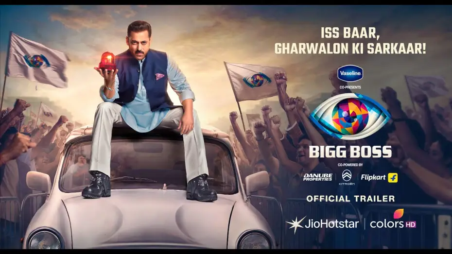 Видео к сериалу Большой босс — Bigg Boss 19 | Official Trailer | Salman Khan | Streaming 24th August | JioHotstar