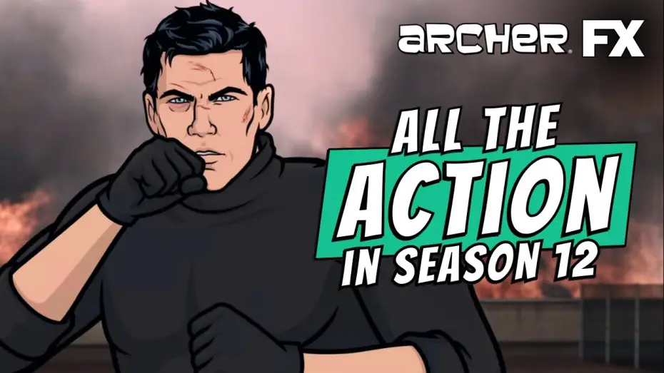 Видео к сериалу Арчер — The Most Action-Packed Moments from Archer Season 12
