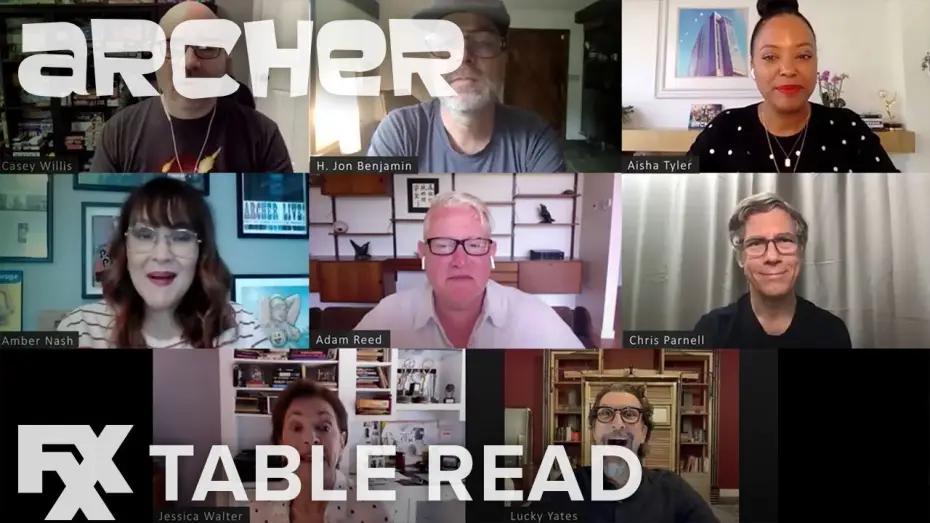 Видео к сериалу Арчер — A Very Special Archer Table Read