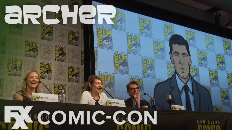 Видео к сериалу Арчер — Comic-Con 2017: Archer Fan Q&A