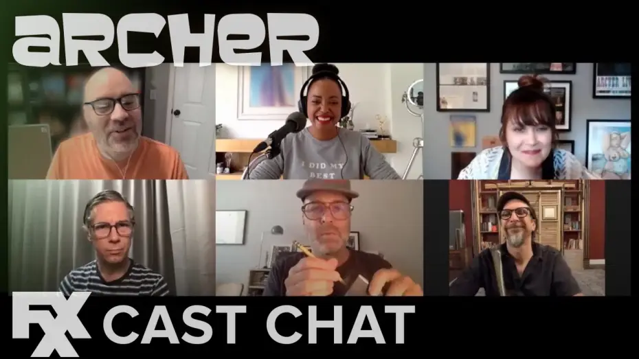 Видео к сериалу Арчер — Trivia: Graffiti ft. Lucky, Aisha, Jon, Chris, Casey, Amber - Season 11 Cast Chat