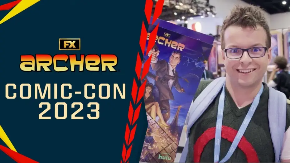 Видео к сериалу Арчер — Special Look: Comic-Con 2023