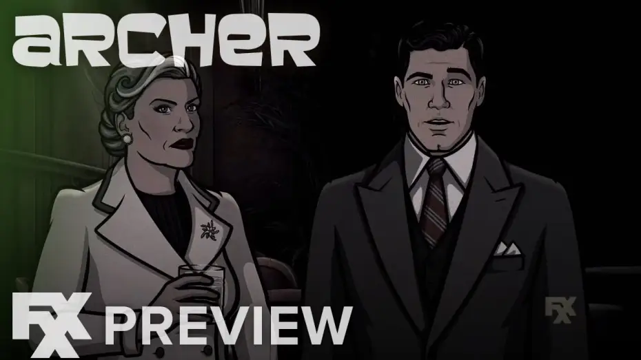Видео к сериалу Арчер — Season 8: News Reel: Menu Promo