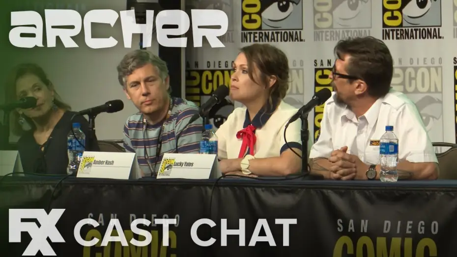 Видео к сериалу Арчер — Season 10: Superpowers Cast Chat