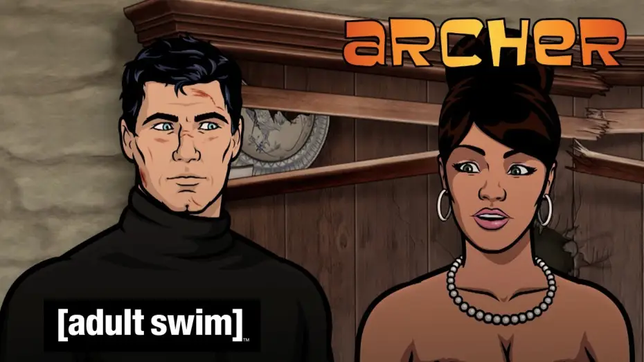 Видео к сериалу Арчер — Adult Swim - Archer 🇫🇷 | Des soucis et des hommes [extrait S06E11]