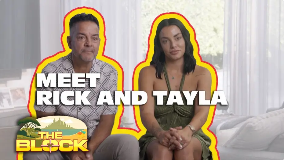 Видео к сериалу Квартал — Meet Rick and Tayla | The Block 2026