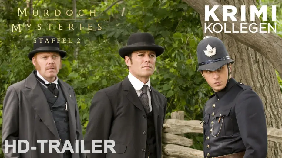 Видео к сериалу Расследования Мёрдока — Сезон 2 — MURDOCH MYSERIES - Staffel 2 - Trailer deutsch [HD] - KrimiKollegen