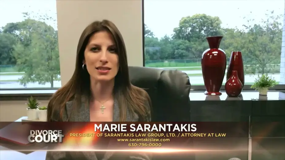 Видео к сериалу Divorce Court — ASK A LAWYER: Marie Sarantakis "Prenups & Assets"