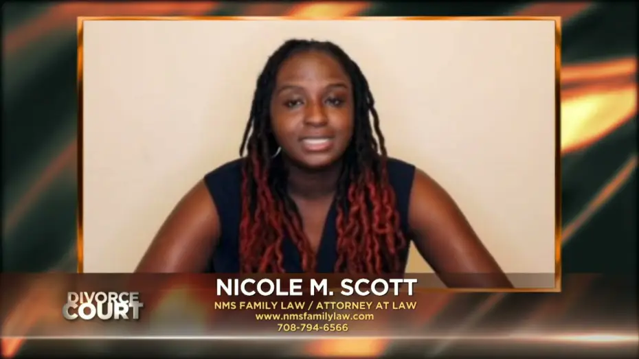 Видео к сериалу Divorce Court — ASK A LAWYER: Nicole M. Scott "Breaking Commitment"