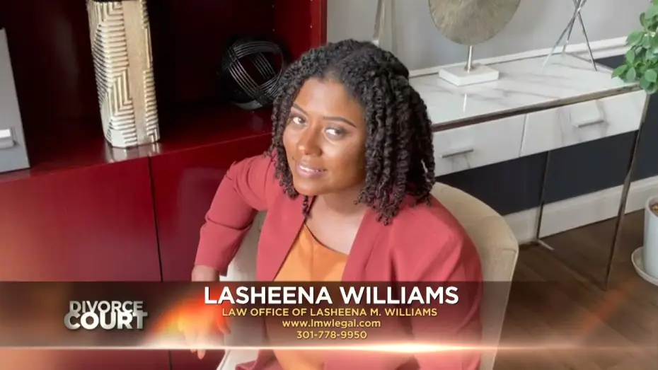 Видео к сериалу Divorce Court — ASK A LAWYER: Lasheena M. Williams "Starting A Family" (Ep 22)