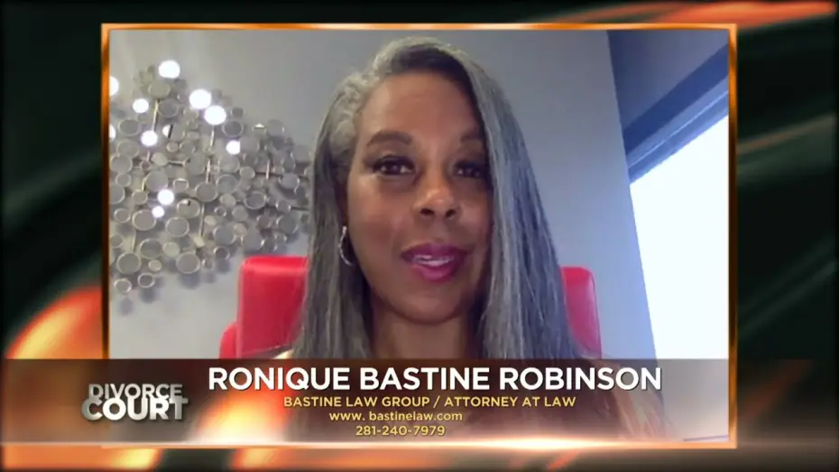 Видео к сериалу Divorce Court — ASK A LAWYER: Ronique Bastine Robinson "Blending Families"