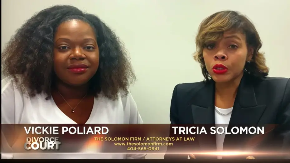 Видео к сериалу Divorce Court — ASK A LAWYER: The Solomon Firm "Discussing Expectations"