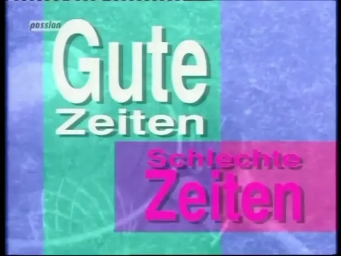 Видео к сериалу Хорошие времена, плохие времена — GZSZ Logo 1992