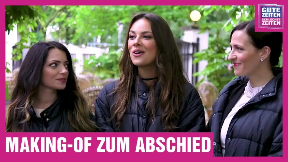 Видео к сериалу Хорошие времена, плохие времена — GZSZ Making-of: Hallo aus Venedig - Janina Uhses Abschiedsdreh - diesen Monat bei GZSZ