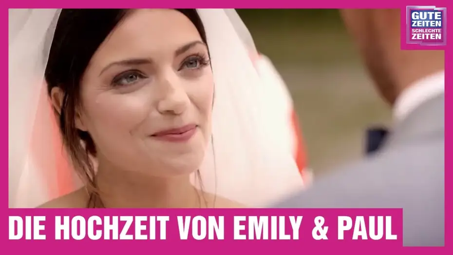 Видео к сериалу Хорошие времена, плохие времена — GZSZ Making of | Die Traumhochzeit von Emily und Paul