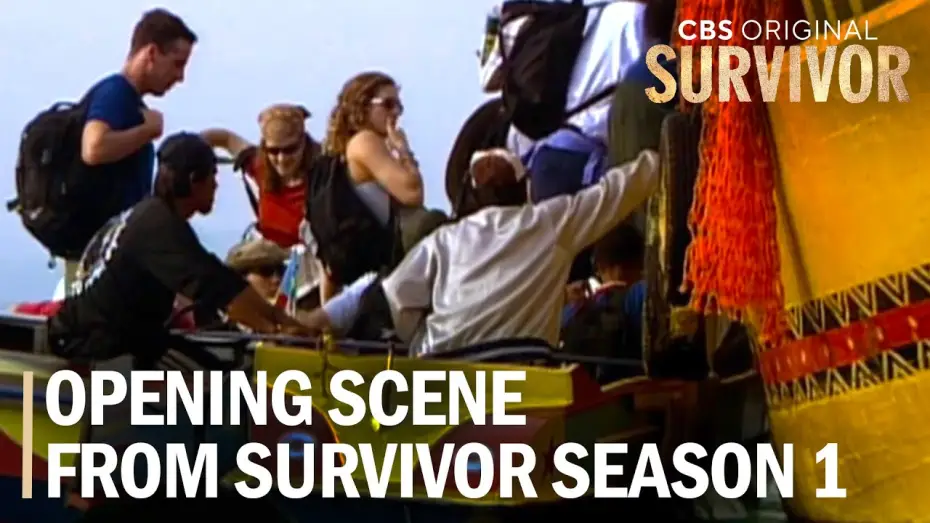 Видео к сериалу Последний герой — Survivor Season 1 Opening Scene | First Episode of Survivor (2000)