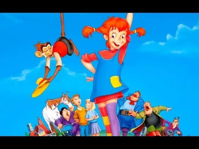 Видео к сериалу Пеппи Длинныйчулок — Pippi Calzaslargas (Trailer español)
