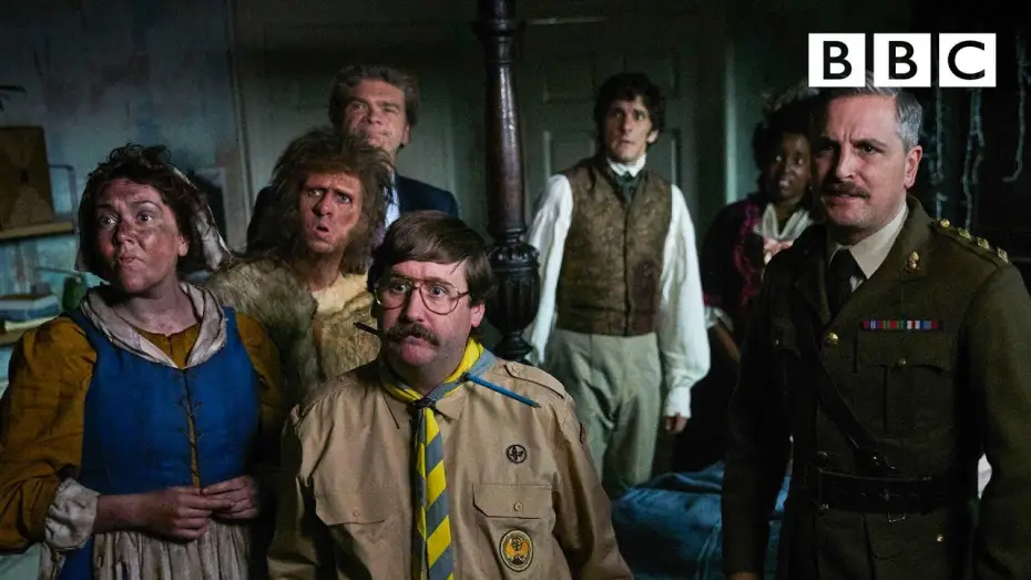 Видео к сериалу Призраки — Ghosts try to come up with a plan