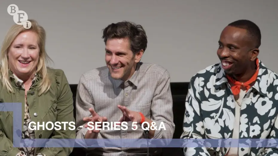 Видео к сериалу Призраки — The Ghosts cast on the show's final series | BFI Q&A