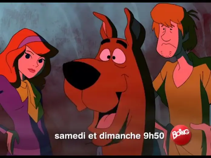 Видео к сериалу Скуби-Ду! Мистическая Корпорация — Scooby-Doo Mystères Associés sur Boing (mars 2015)