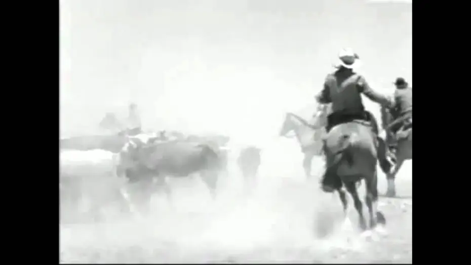 Видео к сериалу Сыромятная плеть — "Rawhide" Opening from 1959