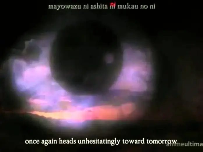 Видео к сериалу Кровь+ — Opening 1 | Aozora no Namida (Tears of the Blue Sky) - Hitomi Takahashi [Subtitled]