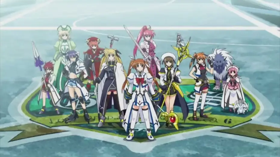 Видео к сериалу Лиричная волшебница Наноха — Magical Girl Lyrical Nanoha StrikerS — StrikerS Opening [Subtitled]