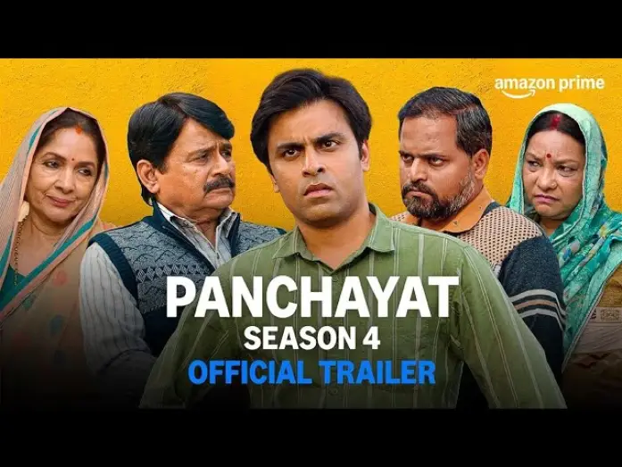 Видео к сериалу Панчаят — Panchayat Season 4 - Official Trailer | Jitendra Kumar, Neena Gupta, Raghubir Yadav | Prime Video IN