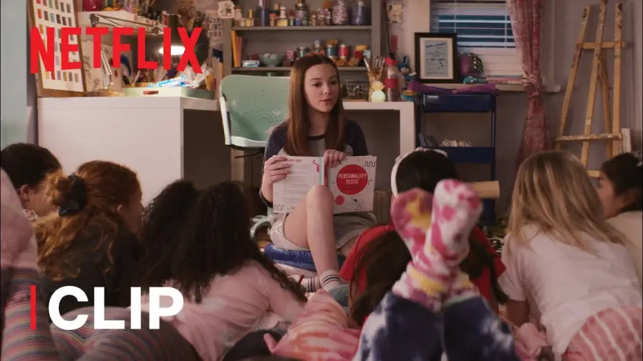 Видео к сериалу Клуб нянь — Sleepover Party Personality Test | The Baby-Sitters Club Season 2 | Netflix After School