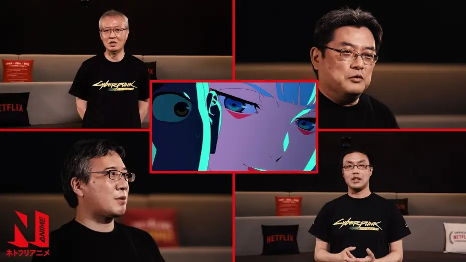 Видео к сериалу Cyberpunk: Edgerunners — TRIGGER & CDPR Interview [Subtitled]