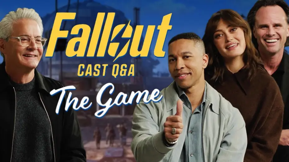 Видео к сериалу Фоллаут — The Fallout Cast Talk About Similarities Between The Game & The Show