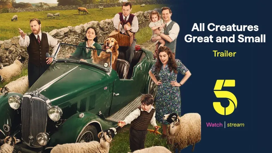 Видео к сериалу О всех созданиях - больших и малых — Сезон 6 — All Creatures Great and Small | All Creatures Great and Small is back | Channel 5