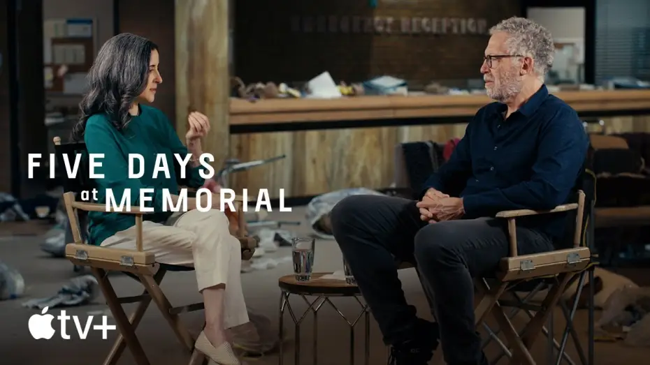 Видео к сериалу Пять дней после катастрофы — A Conversation with Sheri Fink and Carlton Cuse