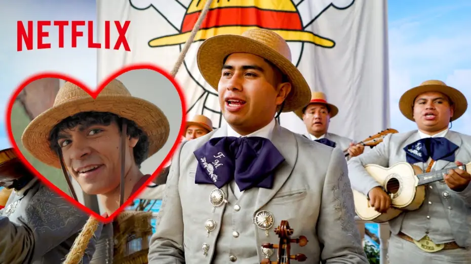 Видео к сериалу ONE PIECE. БОЛЬШОЙ КУШ — Mariachis Celebrate Iñaki Godoy and One Piece