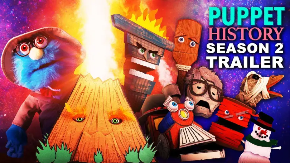 Видео к сериалу История марионеток — Puppet History Season 2 Trailer
