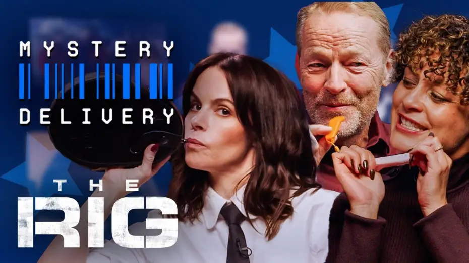 Видео к сериалу Буровая — Emily Hampshire, Iain Glen & Rochenda Sandall Play Mystery Delivery | The Rig S2