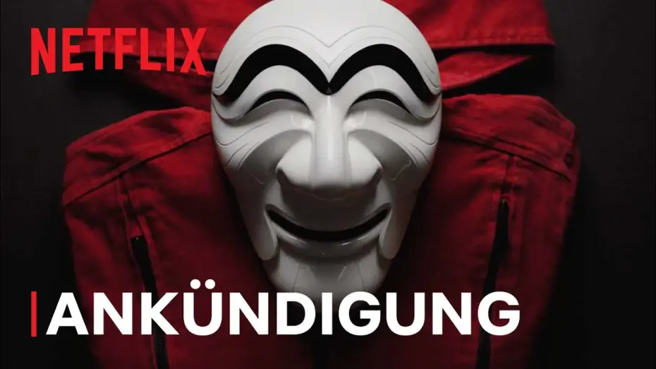 Видео к сериалу Бумажный дом: Корея — Ankündigungs-Teaser
