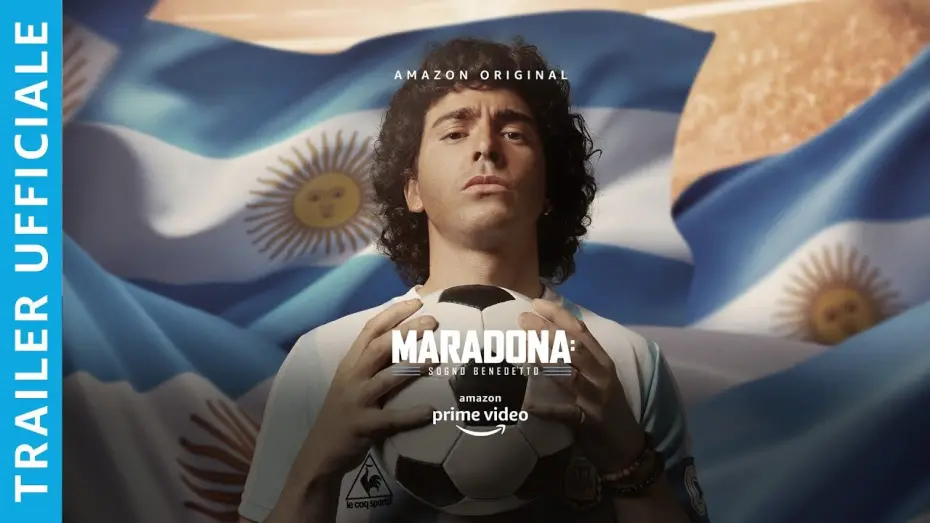 Видео к сериалу Марадона: Благословенная мечта — MARADONA: SOGNO BENEDETTO - TRAILER UFFICIALE | AMAZON PRIME VIDEO