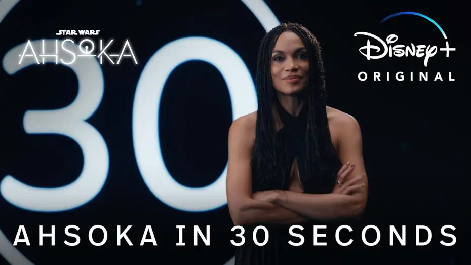 Видео к сериалу Асока — Rosario Dawson's Ahsoka in 30 Seconds