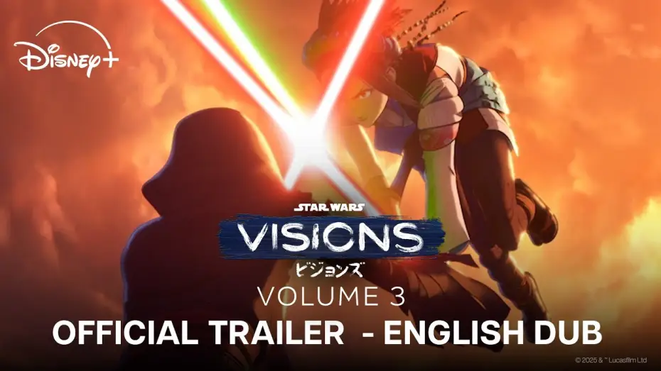Видео к сериалу Звёздные Войны: Видения — Volume 3 English Dub Trailer