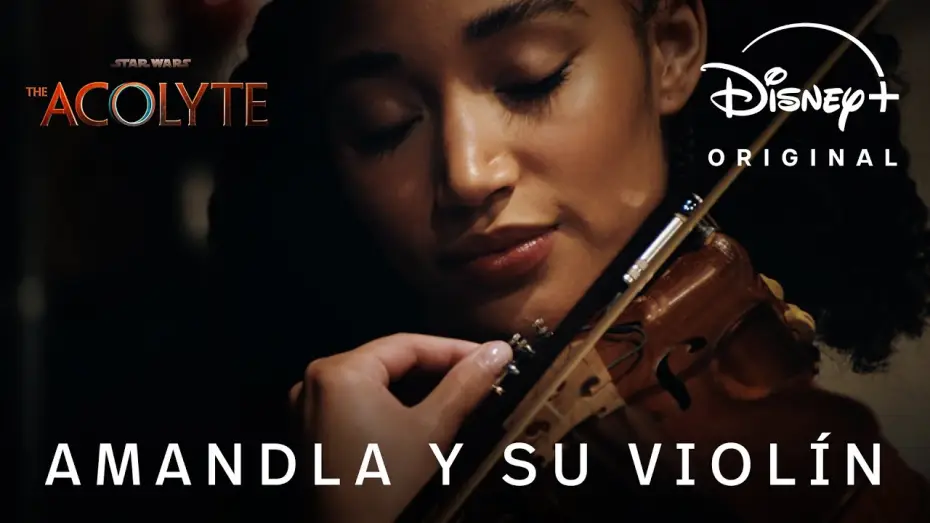 Видео к сериалу Аколит — Making of: 'Amandla y su violín' [VOSE]