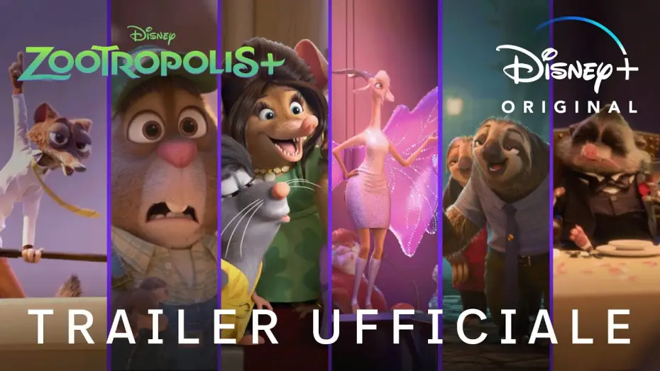 Видео к сериалу Зверополис+ — Disney+ | Zootropolis+ - Disponibile Ora
