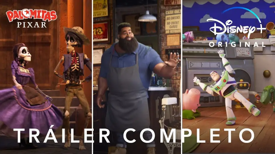 Видео к сериалу Pixar Попкорн — Palomitas Pixar | Disponible 22 enero | Disney+