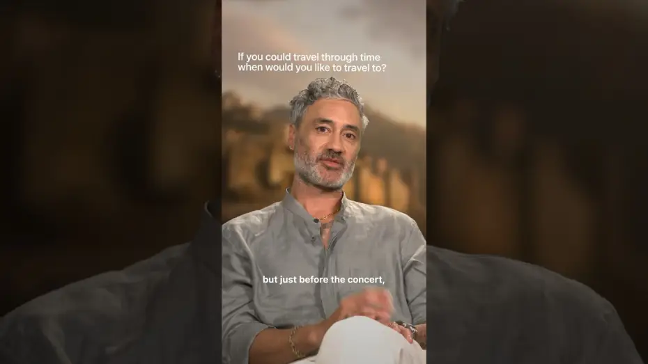 Видео к сериалу Бандиты во времени — What time period would Taika Waititi and Jemaine Clement explore if they could? #TimeBandits
