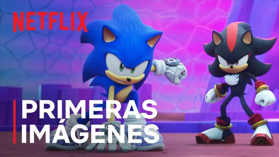 Видео к сериалу Соник Прайм — Sonic Prime (EN ESPAÑOL) | Primeras imágenes | DROP 01 | Netflix
