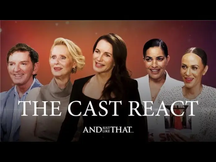 Видео к сериалу И просто так — The Cast of 'And Just Like That' React To YOUR Comments